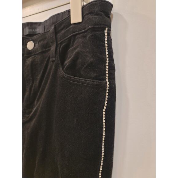 J BRAND Maria Cosmopolitan High Rise Jewel Stripe Pants - Picture 7 of 9